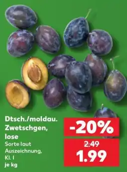 Kaufland Dtsch./moldau. Zwetschgen, lose Angebot