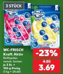 Kaufland WC-FRISCH Kraft Aktiv Duftspüler Angebot