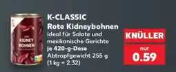 Kaufland K-CLASSIC Rote Kidneybohnen Angebot