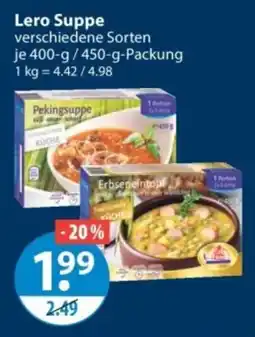 V Markt Lero Suppe Angebot