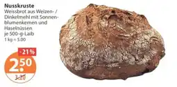 V Markt Nusskruste Weissbrot Angebot
