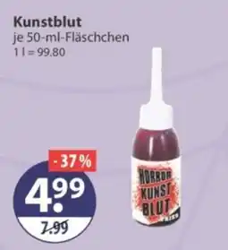 V Markt Horror Kunst Blut Angebot