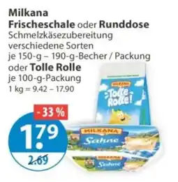 V Markt Milkana Schmelzkäse Angebot