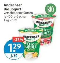 V Markt Andechser Bio Yogurt Angebot