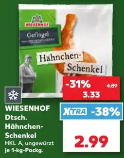 Kaufland WIESENHOF Hähnchen-Schenkel Angebot
