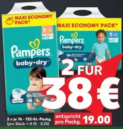 Kaufland Pampers baby-dry Angebot
