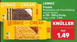 Kaufland LEIBNIZ Cream Angebot
