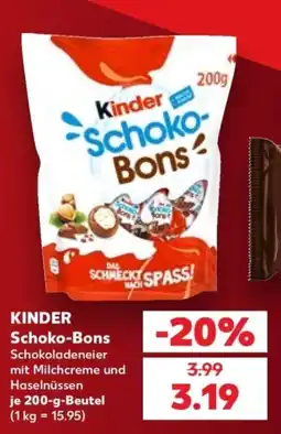 Kaufland Kinder Schoko-Bons Angebot