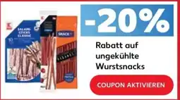 Kaufland SALAMI STICKS CLASSIC Angebot