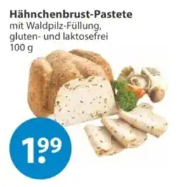 V Markt Hähnchenbrust-Pastete mit Waldpilz-Füllung, gluten- und laktosefrei Angebot