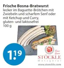 V Markt Frische Bosna-Bratwurst STÖCKLE Angebot