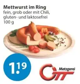 V Markt Mettwurst im Ring Angebot