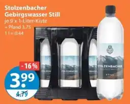 V Markt Stolzenbacher Gebirgswasser Still Angebot