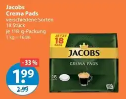 V Markt Jacobs Crema Pads Angebot