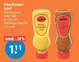 V Markt Händlmaier Senf Angebot