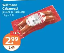 V Markt Wiltmann Cabanossi Angebot