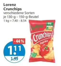 V Markt Lorenz Crunchips Angebot