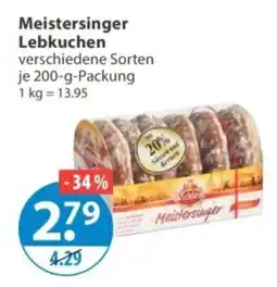 V Markt Meistersinger Lebkuchen Angebot