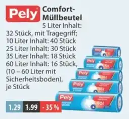 V Markt Pely Comfort-Müllbeutel Angebot
