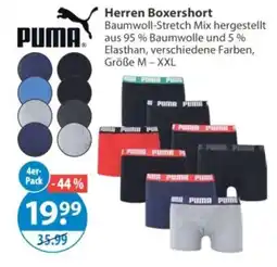 V Markt Herren Boxershorts PUMA Angebot