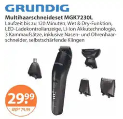 V Markt GRUNDIG Multihaarschneideset MGK7230L Angebot