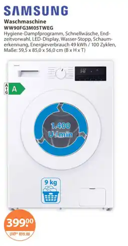V Markt SAMSUNG Waschmaschine Angebot