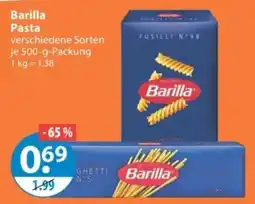 V Markt Barilla Pasta Angebot