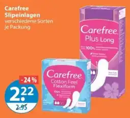 V Markt Carefree Slipeinlagen Angebot