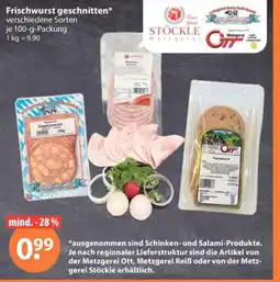 V Markt Frischwurst geschnitten* Angebot