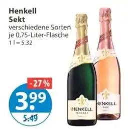 V Markt Henkell Sekt Angebot