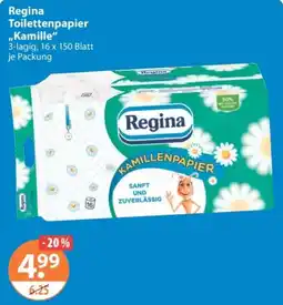 V Markt Regina Toilettenpapier Kamille Angebot