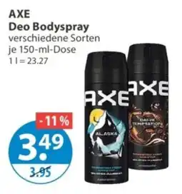 V Markt AXE Deo Body Spray Angebot