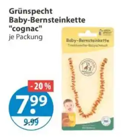 V Markt Grünspecht Baby-Bernsteinkette Angebot