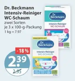 V Markt Dr. Beckmann Intensiv-Reiniger WC-Schaum Angebot