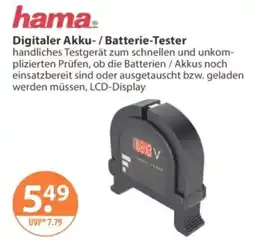 V Markt Digitaler Akku- / Batterie-Tester Angebot