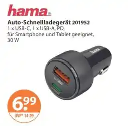 V Markt hama Auto-Schnellladegerät 201952 Angebot