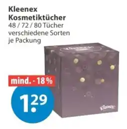 V Markt Kleenex Kosmetiktücher Angebot