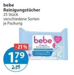 V Markt bebe Reinigungstücher Angebot