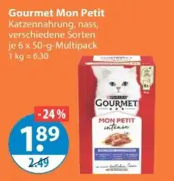 V Markt Gourmet Mon Petit Katzenfutter Angebot