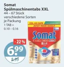 V Markt Somat Spülmaschinentabs XXL Angebot