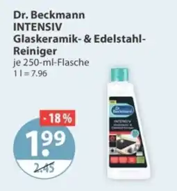 V Markt Dr. Beckmann INTENSIV Glaskeramik- & Edelstahl-Reiniger Angebot