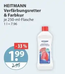 V Markt HEITMANN Verfärbungsretter & Farbkur Angebot