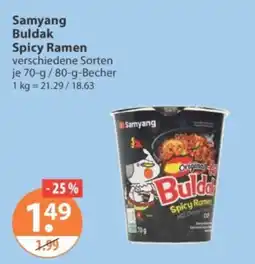 V Markt Samyang Buldak Spicy Ramen Angebot