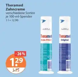 V Markt Theramed Zahncreme Angebot
