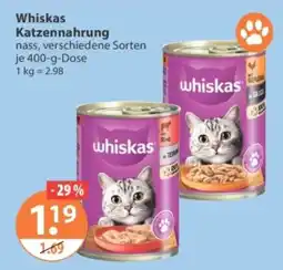 V Markt Whiskas Katzenfutter Angebot
