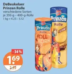 V Markt DeBeukelaer Prinzen Rolle Angebot