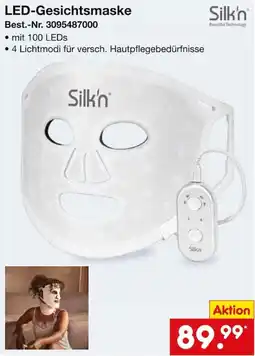 Netto Marken-Discount LED-Gesichtsmaske Silk'n Angebot