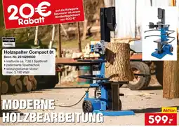Netto Marken-Discount Holzspalter Compact 8t Angebot