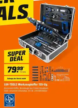 OBI LUX-TOOLS Werkzeugkoffer 155-tlg. Angebot