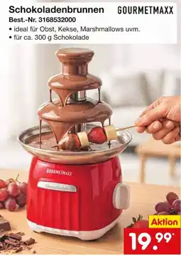 Netto Marken-Discount Schokoladenbrunnen GOURMETMAXX Angebot